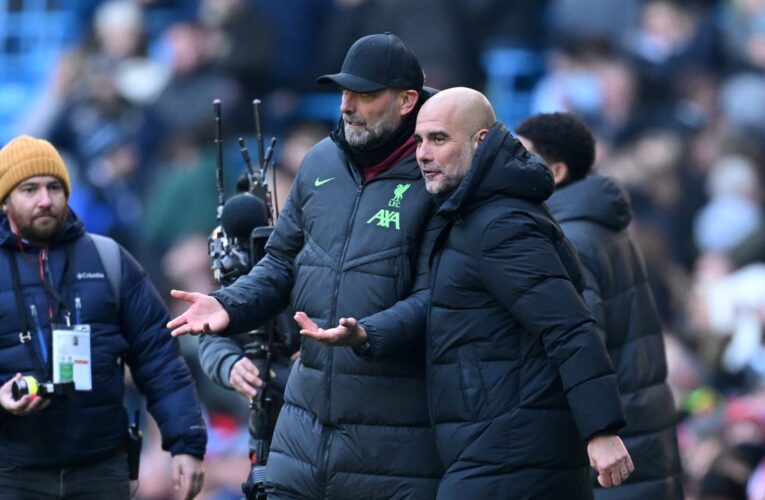 مشادّة بين بيب غوارديولا ولاعب في ليفربول.. ويورغن كلوب يتدخل