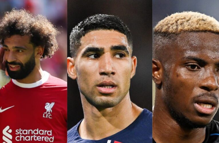 بين صلاح وحكيمي وأوسيمين.. برأيك من يستحق جائزة أفضل لاعب إفريقي لعام 2023؟