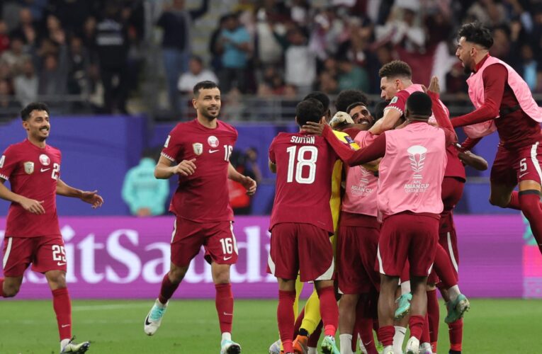 كأس آسيا.. قطر بالعلامة الكاملة وطاجكستان تحرم لبنان من التأهل للدور الثاني