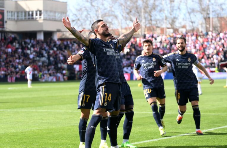 تفاعل مع طريقة احتفال لاعب ريال مدريد بهدفه في الدوري الإسباني.. ماذا فعل؟