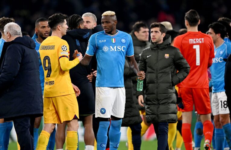 دوري أبطال أوروبا: نابولي يرفض الهزيمة أمام برشلونة.. وأرسنال يخسر في”الوقت القاتل”