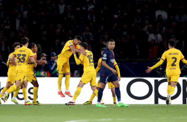دوري أبطال أوروبا.. برشلونة يحسم مواجهة الذهاب على حساب باريس.. وأتلتيكو يهزم دورتموند