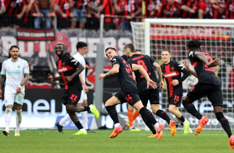 نادي باير ليفركوزن يحقق لقب الدوري الألماني للمرة الأولى في تاريخه