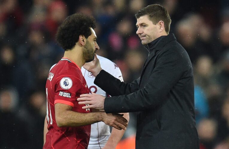 تعليق “طريف” من جيرارد على إمكانية لعب صلاح في الدوري السعودي