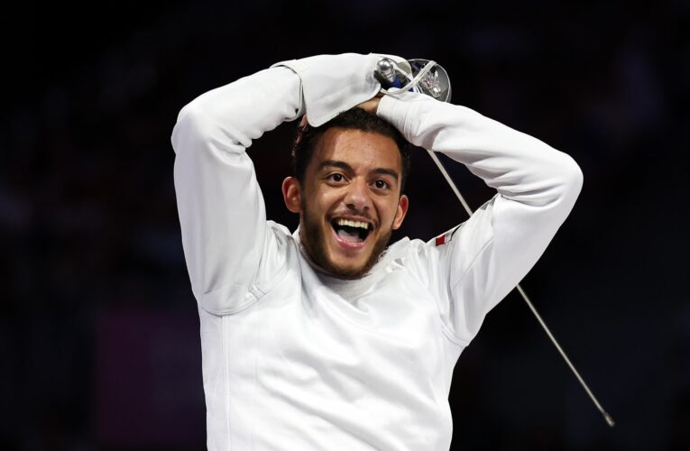 احتفل على طريقة رونالدو.. محمد السيد يحقق أول ميدالية لمصر في أولمبياد باريس