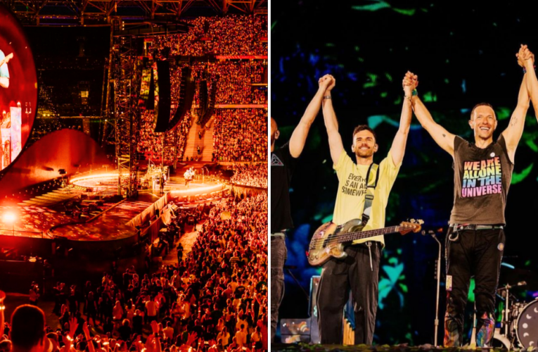 Watch Coldplay Stop His Concert To Ask About The Lebanese Flag