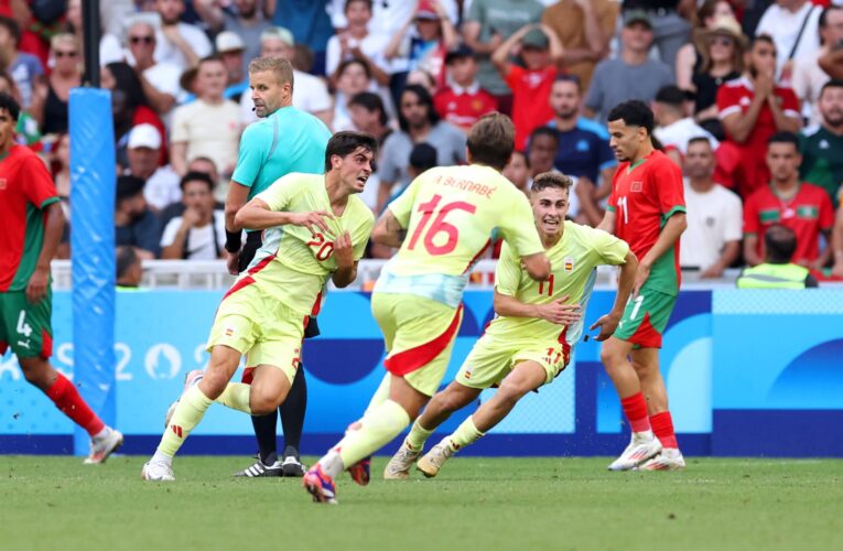 إسبانيا إلى نهائي أولمبياد باريس بعد الفوز على المغرب