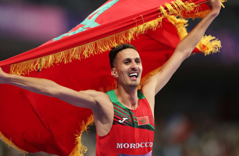 عدّاء مغربي يحقق ثالث الميداليات الذهبية للعرب في أولمبياد باريس 2024