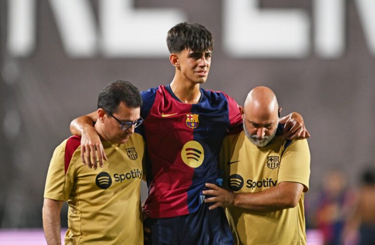 “ضربة موجعة” لبرشلونة بعد إصابته.. ماذا نعلم عن اللاعب مارك بيرنال؟