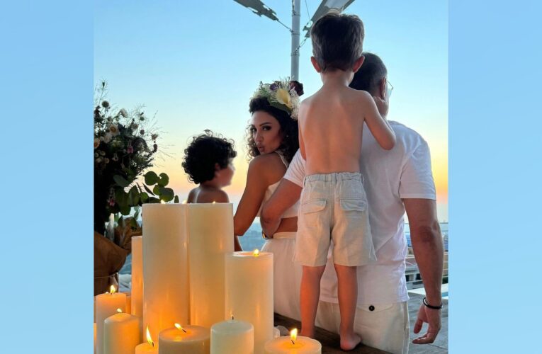 ميريام فارس تحتفل بالذكرى العاشرة لزواجها بوشم جديد وأجواء شاعرية