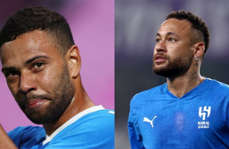 لقطة بين لودي ونيمار خلال مباراة الهلال والعين تشعل تفاعلاً