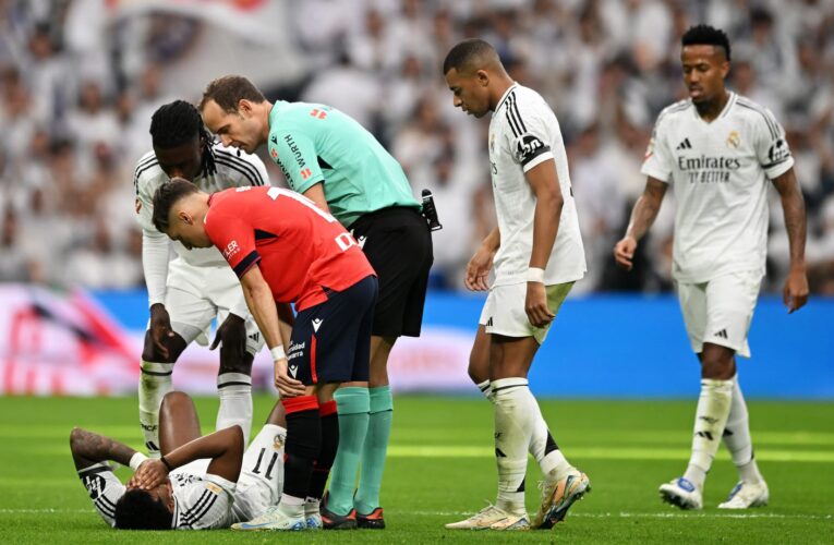 واقعة “غريبة” خلال مباراة ريال مدريد وأوساسونا.. هذا ما حدث