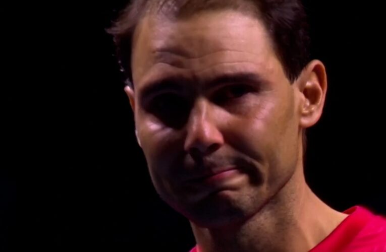 من “طفل تبع أحلامه” إلى أسطورة.. شاهد لحظة اعتزال نادال التنس بالدموع