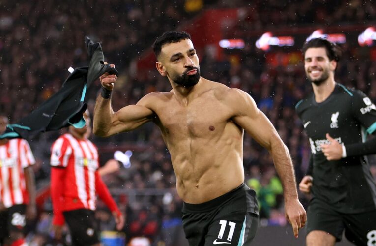 بعد تسجيله ثنائية أمام ساوثهامبتون.. صلاح يحقق رقمًا قياسيًا مع ليفربول