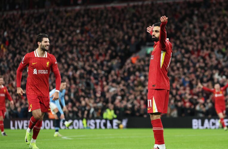 محمد صلاح يضع بصمته في قمة ليفربول ومانشستر سيتي.. هذا ما قدمه