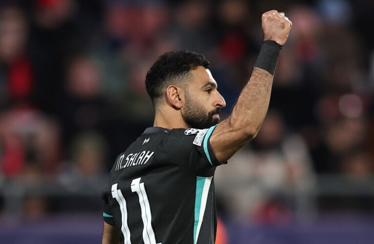 بعد هزه شباك جيرونا.. كم أصبح عدد أهداف محمد صلاح في دوري أبطال أوروبا؟