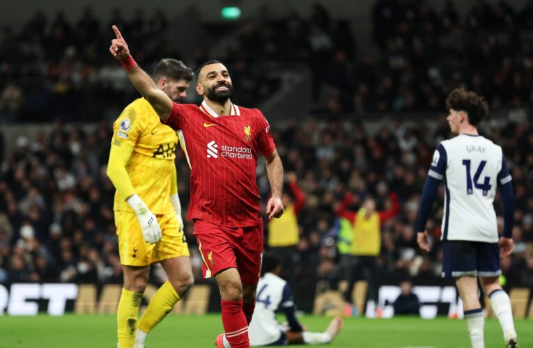 بعد تألقه أمام توتنهام.. رقم قياسي جديد لمحمد صلاح في الدوري الإنجليزي