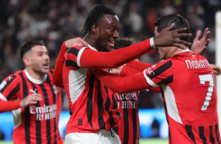 في السعودية.. ميلان يحسم كأس السوبر الإيطالي لصالحه على حساب الإنتر