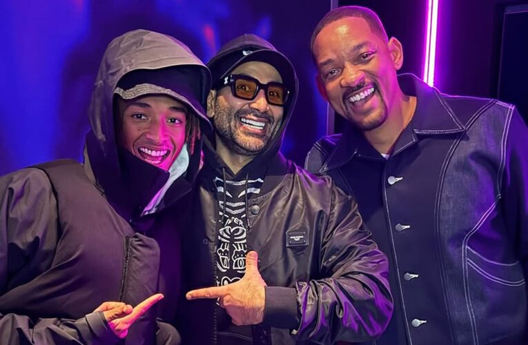 أحمد سعد يمازح ويل سميث بصورة مع ابنه جيدن