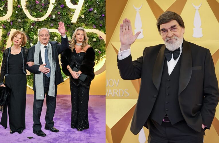 دريد لحام وياسر العظمة لأول مرة في Joy Awards بالسعودية