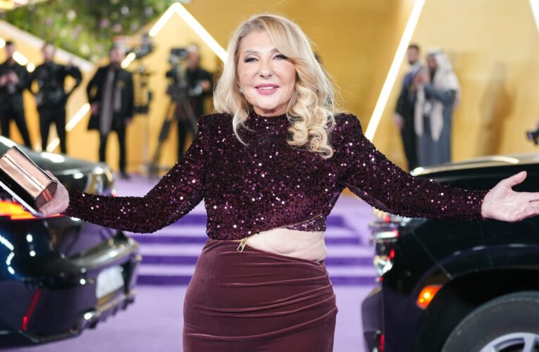 نادية الجندي تنشر تفاصيل إطلالتها المثيرة للجدل في “Joy Awards”