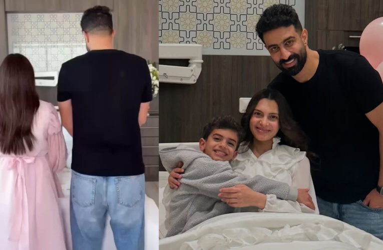 كارمن سليمان وزوجها يكشفان عن مفاجأة بعد ولادتها