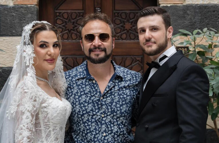 مكسيم خليل يحتفل بزفاف شقيقته في دمشق بينما يواصل تصوير “تحت الأرض”