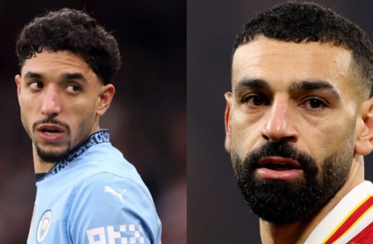 هذا ما فعله محمد صلاح مع عمر مرموش بعد مباراة ليفربول ومانشستر سيتي