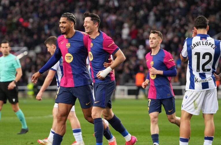 بعد فوز برشلونة على ريال سوسيداد.. تعرّف إلى ترتيب الدوري الإسباني