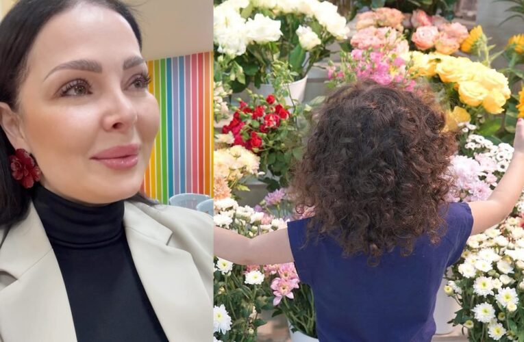 ديانا كرزون تبكي تأثرا باحتفال ابنتها بعيد الأم