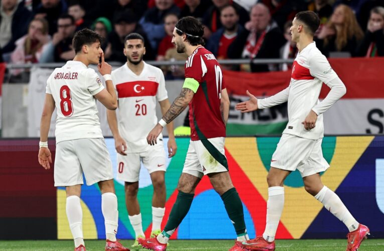 حرب كلامية بين أردا غولر وسوبوسلاي بعد مباراة تركيا والمجر.. ما سببها؟