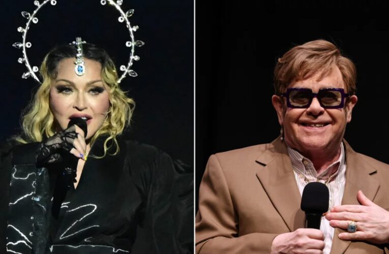 مادونا وإلتون جون: “دفنا الأحقاد أخيرا” بعد عقدين من الخلاف العلني