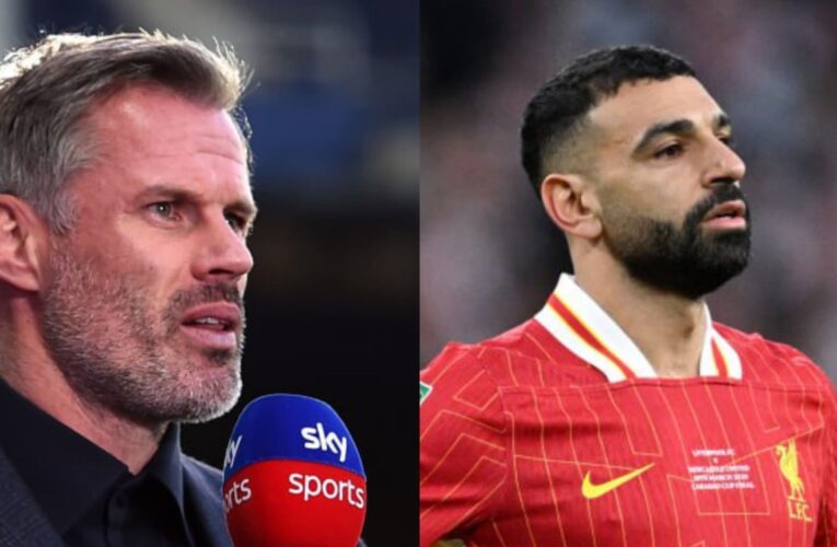 تفاعل مع تعليق لجيمي كاراغر على تدوينة نشرها محمد صلاح