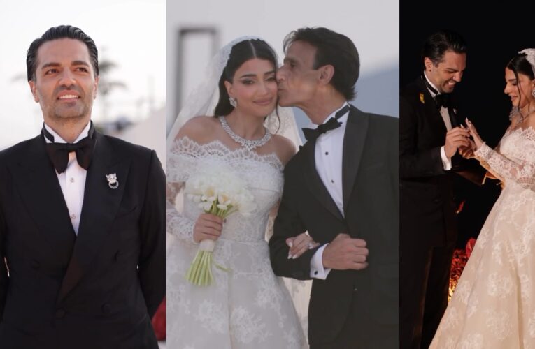 نارين بيوتي ورامي سامو.. نظرة على حفل زفافها “الساحر”