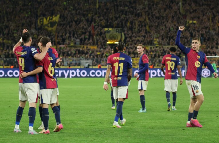 دوري أبطال أوروبا: برشلونة يبلغ نصف النهائي رغم خسارته إياباً من دورتموند.. وباريس”يحبط مفاجأة” أستون فيلا