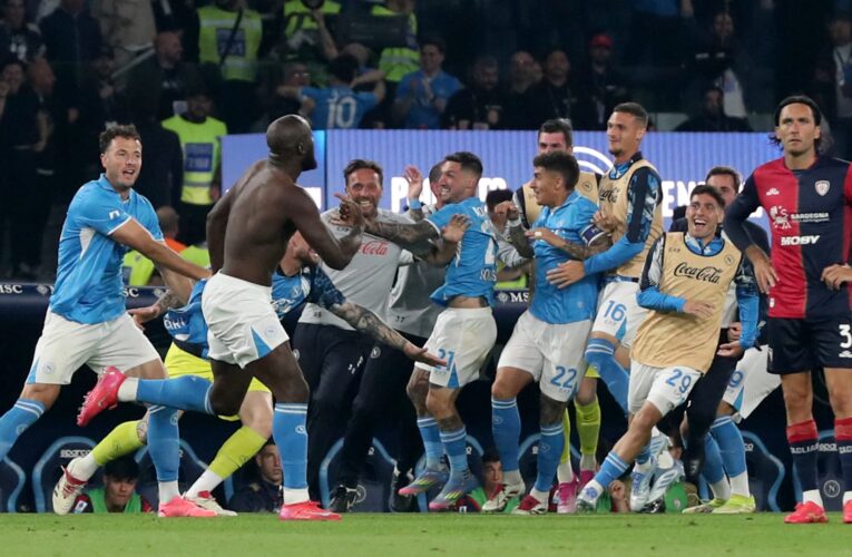 رسمياً.. نابولي يفوز بلقب الدوري الإيطالي للمرة الرابعة