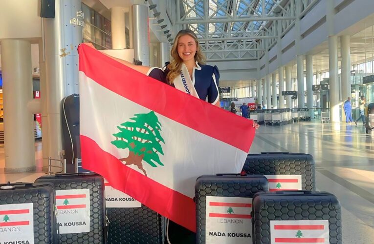 Nada Koussa Just Left To Represent Lebanon At Miss World
