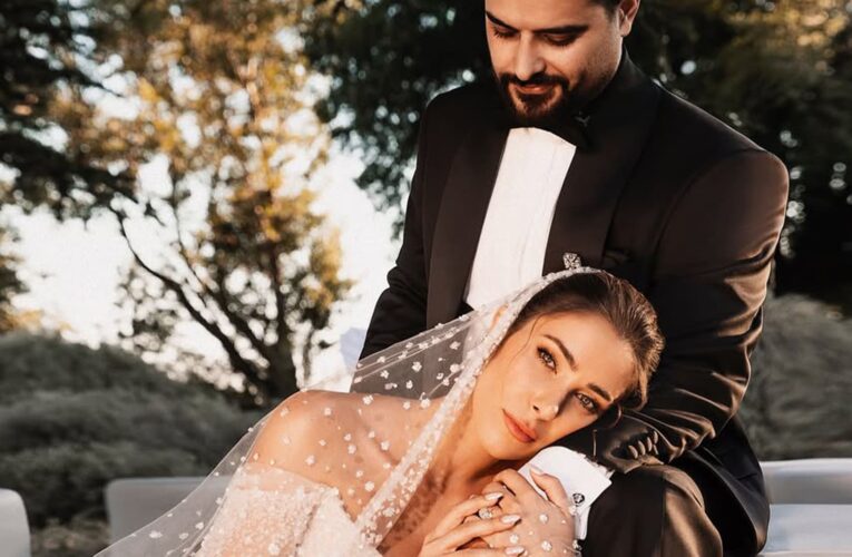 ناصيف زيتون ودانييلا رحمة يحتفلان بذكرى زواجهما الأولى