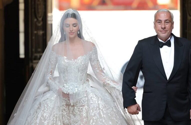 زين قطامي تنشر صورًا برفقة والدها من زفافها على سيليو صعب