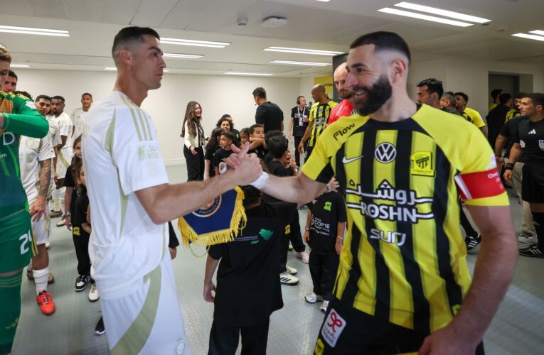 هذا ما قاله بنزيما عن رونالدو قبل مباراة الاتحاد والنصر