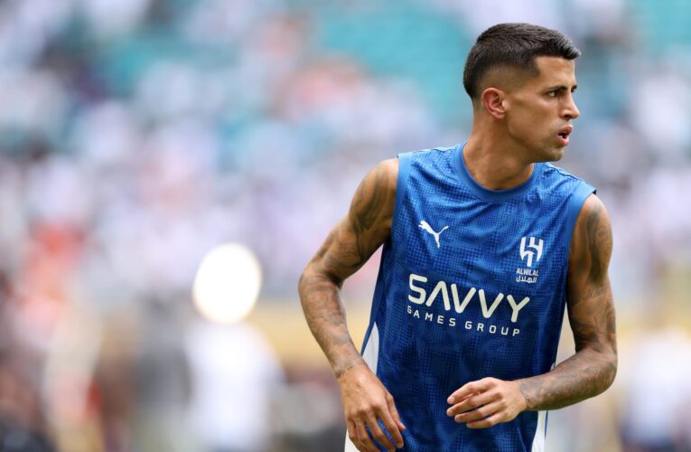 خطف الأنظار.. هكذا ظهر جواو كانسيلو في تدريبات الهلال السعودي