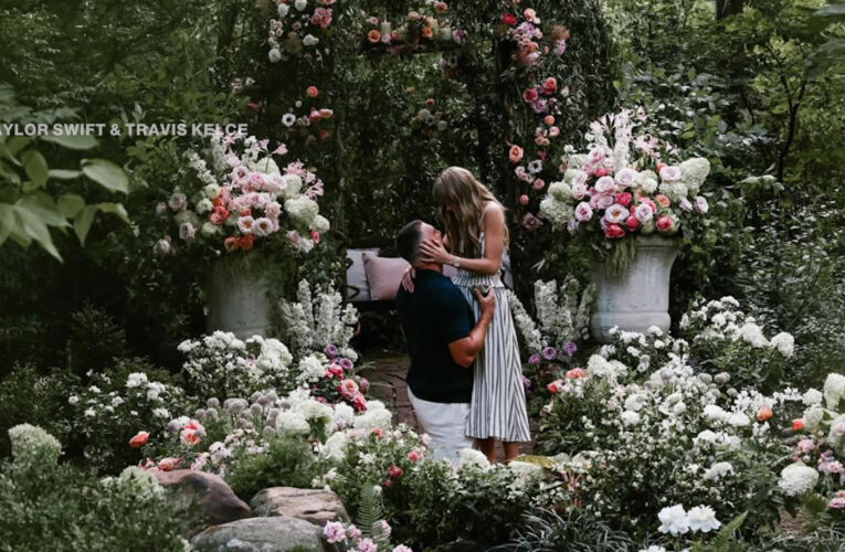 بعد إعلانهما عبر “إنستغرام”.. شاهد لقطات من خطوبة تايلور سويفت وترافيس كيلسي