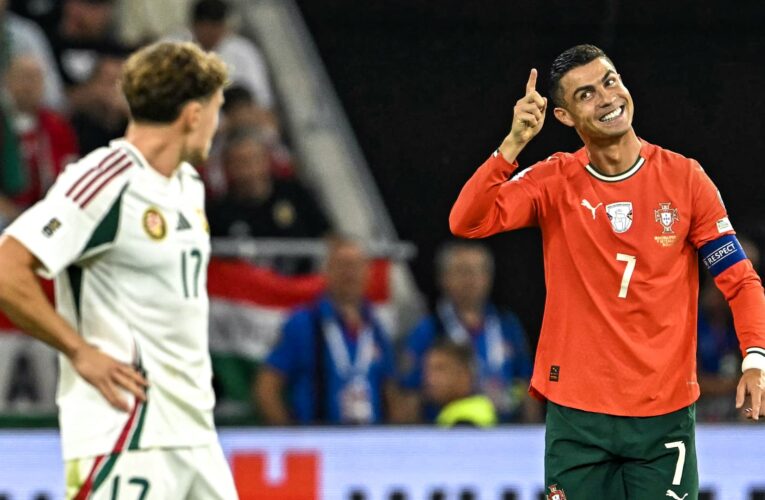 ما الرقم القياسي الذي حققه رونالدو بعد هدفه أمام منتخب المجر؟