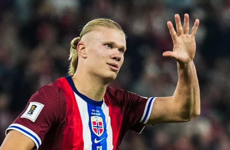 ما الرقم القياسي الذي حققه هالاند في مباراة النرويج وإسرائيل؟