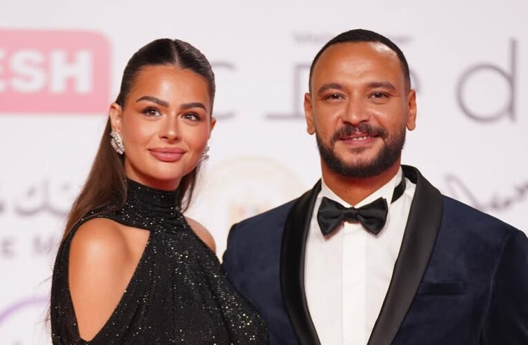 هنادي مهنّا وأحمد خالد صالح ينفيان شائعة طلاقهما بظهورهما معاً في مهرجان “القاهرة السينمائي”