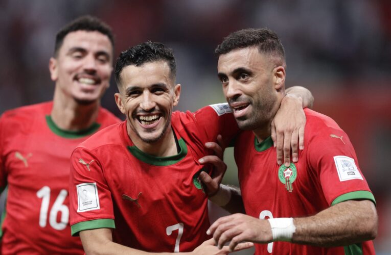 المغرب يفوز على الإمارات بثلاثية نظيفة ويتأهل لنهائي كأس العرب