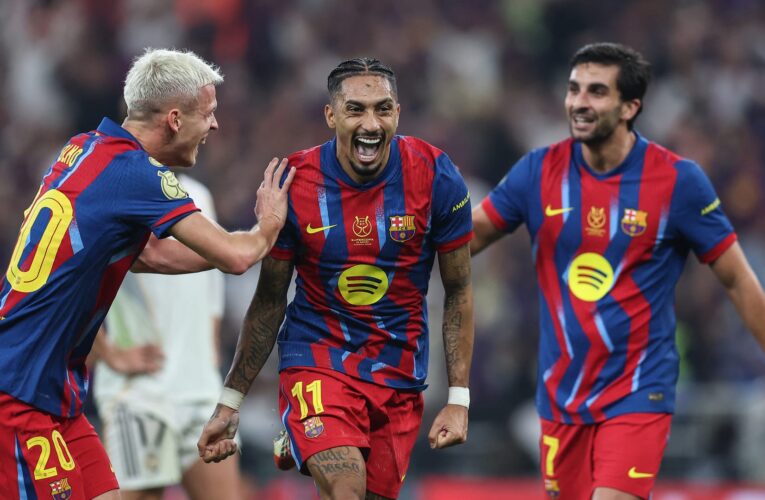 في السعودية.. برشلونة يفوز بكأس السوبر الإسباني على حساب ريال مدريد