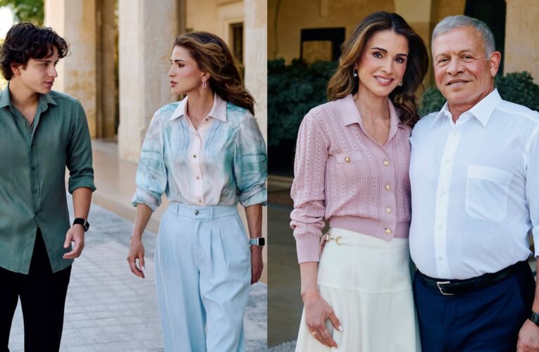 بصور عائلية “دافئة”.. الملكة رانيا تهنئ العاهل الأردني والأمير هاشم بعيد ميلادهما
