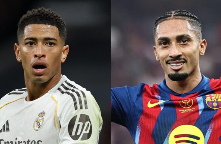 ما المباريات التي سيغيب عنها رافينيا وبيلينغهام بسبب الإصابة؟