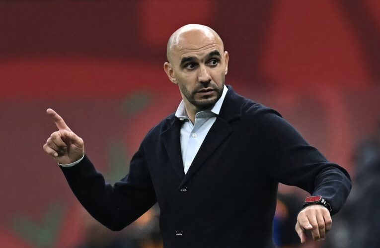 منتخب المغرب يوضح حقيقة استقالة المدرب وليد الركراكي من منصبه